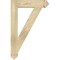 Ekena Millwork Traditional Arts & Crafts Rough Sawn Bracket, Douglas Fir, 4"W x 22"D x 34"H BKT04X22X34TRA03RDF - alternate 4